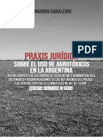 Praxis Juridica Sobre Agrotoxicos en Argentina 2022 - Fernando Cabaleiro