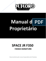 Manual Cabeçote Space Junior F350