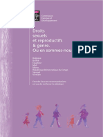 Droits Sexuels Et Reproductifs and Genre