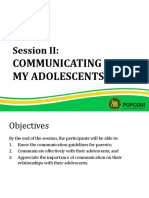 4.02 - Communicating With My Adolescents