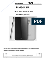 Pixi3-5 3G ALCATEL ONETOUCH POP 3 (5) 5015D - X - A - E - 5016A - J L2E Repair V1.1