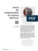 La Importancia Del Mantenimiento de Motores Electricos