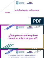 Herramientas de Evaluación en Docencia Virtual