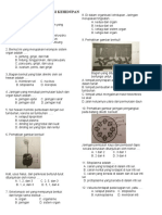 Soal Organisasi Kehidupan KLS 7