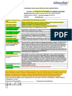 Requisição de Aulas Práticas Uc de Medicina Veterinária de Animais Silvestres Segundo Semestre de 2023 Professor Gustavo Dutra