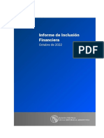 Informe Inclusión Financiera