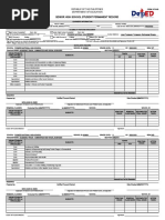 Form 137-SHS 2016.