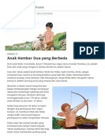 Yakub Dan Esau-Anak Kembar Dua Yang Berbeda - Cerita Alkitab