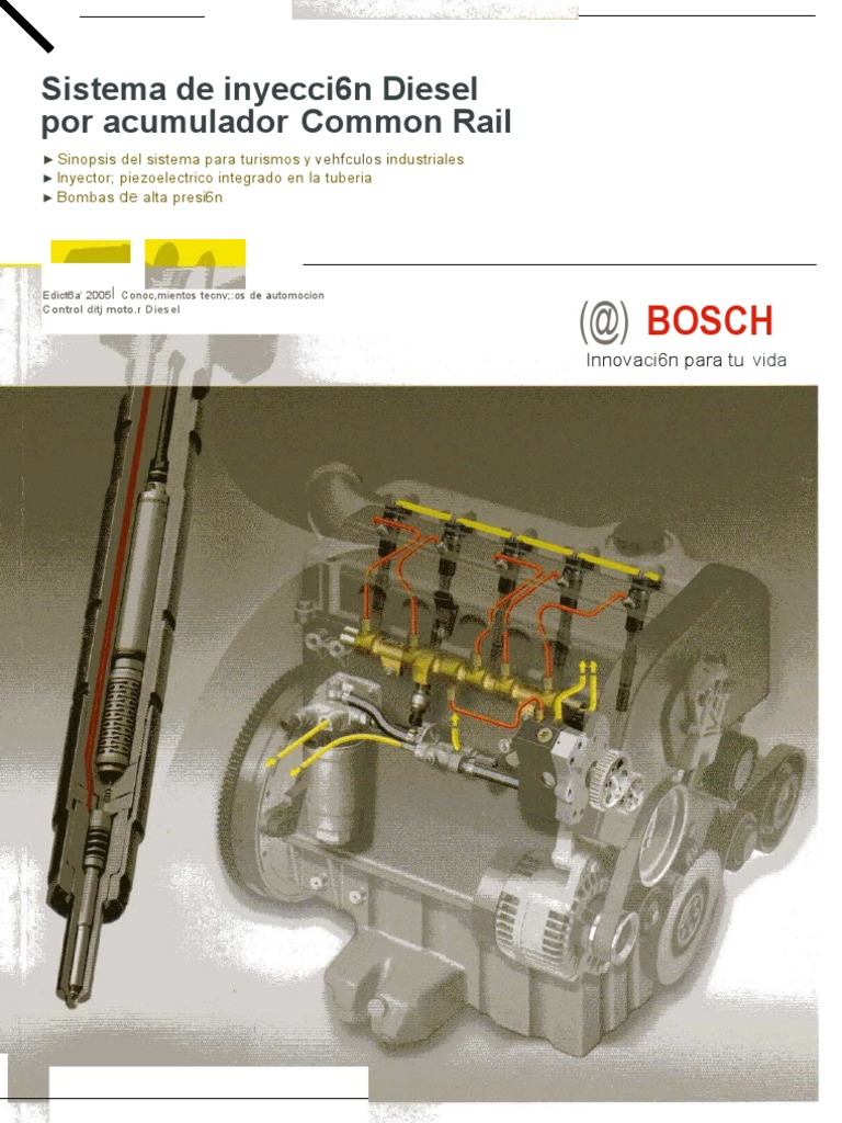 Sist. Inyec. Diesel Por Acum. Common Rail, PDF, Inyección de combustible