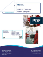 SBE 32 Carousel Water Sampler: User Manual