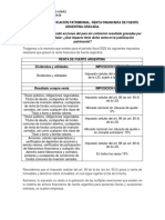 Ganancias. Justificación Patrimonial. Renta Financiera de Fuente Argentina Gravada.