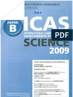 2009 ICAS Science Paper B