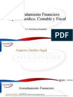 Arrendamiento Financiero