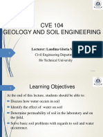 Lecture 2 - Water in Soil