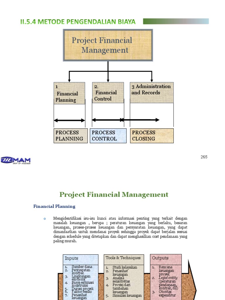 Manajemen Keuangan Proyek Efektif | PDF