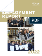 Ivey Mba 2022 Employment Report