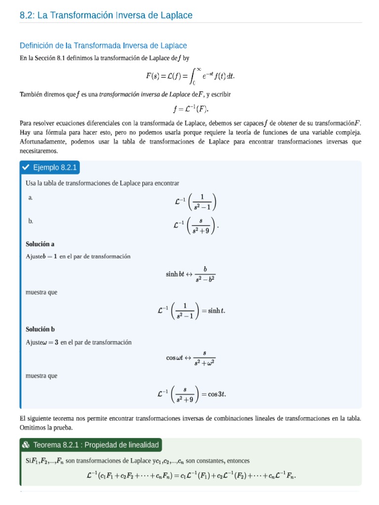 Transformada inversa laplace pdf