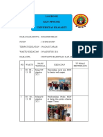 Logbook Kegiatan KKN Johanes Helmi