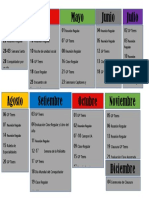 Calendario de Actividades 2021