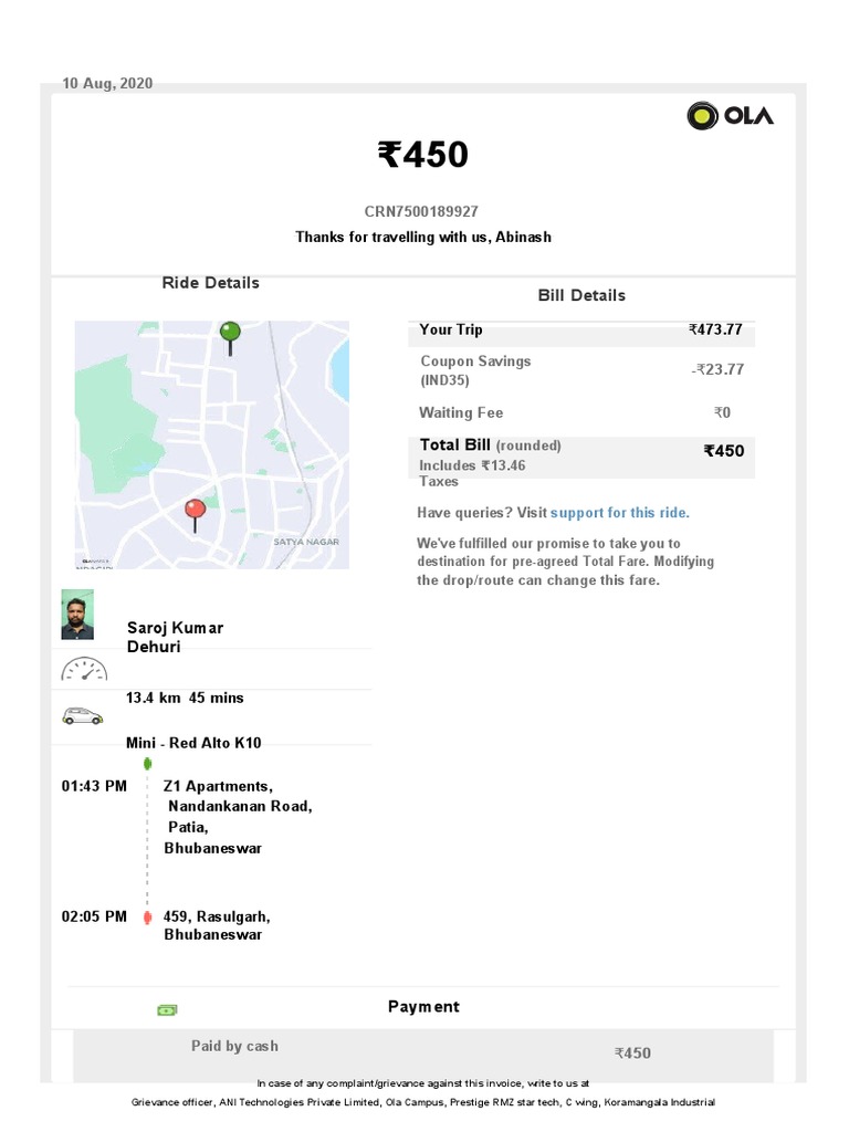OLA Bill PDF