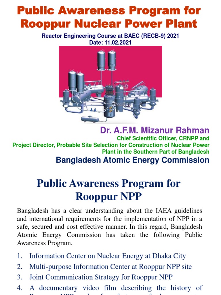 RNPP Awareness (Not For Exam) | PDF | Nuclear Energy