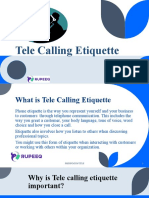 Telecaller Etiquette