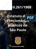 Estatuto Dos Funcionarios Publicos de Sao Paulo