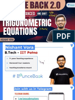Trigonometric Equations #BB2.0