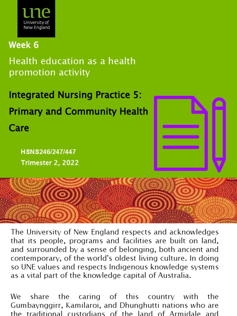 Health Education in Nursing Practice | PDF | Health Education | Nursing