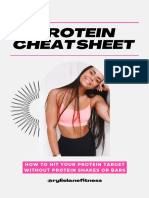 Protein Cheat Sheet