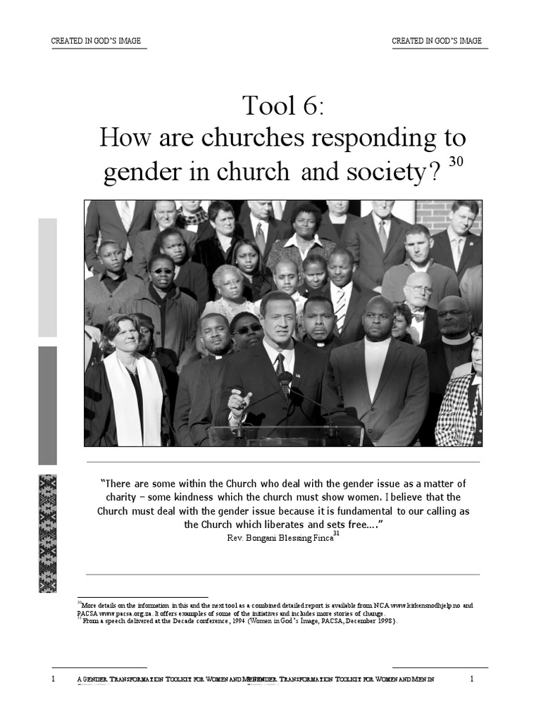 Church in Gender | PDF