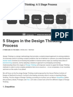 5 Stages in The Design Thinking Process - Interaction Design Foundation