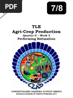 TLE Agri Crop Production 78 - q2 - CLAS3 - Performing Estimation - v4 - RO QA Liezl Arosio