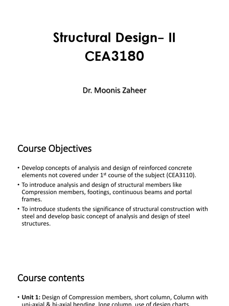 Dcs II Notes | PDF | Buckling | Column