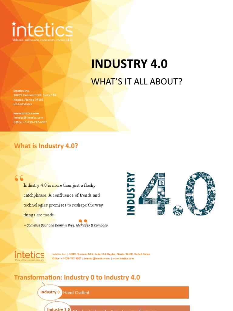 Industry 4.0: Transforming Manufacturing | PDF | Augmented Reality ...