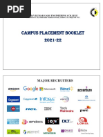 Placement Booklet 2022