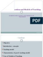 3. Models of Teaching and Learning