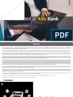Allo Bank Investor Presentation