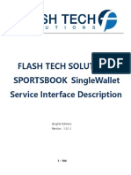 Flash Tech Sports API Integration - Single Wallet (EN) 1.0.1.1