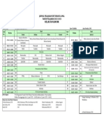 Kelas Iv A Dayak: Jadwal Pelajaran Sdit Ihsanul Amal TAHUN PELAJARAN 2022-2023