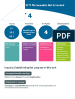 Myp Math Extended Unit 04