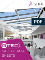 Siniat GTEC Health and Safety Datasheets
