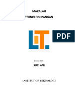 Makalah Teknologi Pengolahan Pangan 1