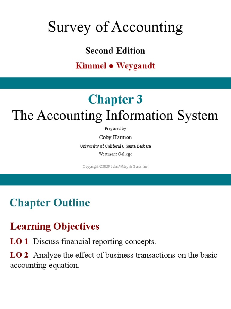 BCIT FMGT 2152 Chapter 3 PP PDF Generally Accepted Accounting
