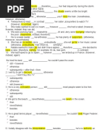 Bai Tap Adverb Conjunctions