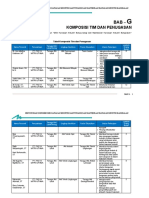 DATA-G Komposisi Team