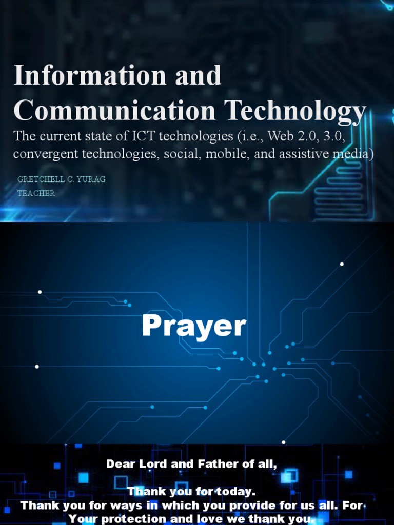 ICT Trends and Technologies Overview | PDF | World Wide Web | Internet ...