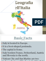 La Geografia DellItalia