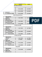 NO Uraian Quantity Jumlah Oprec (Open Recuitment) Konsumsi Panitia