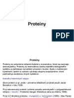 Proteíny - Prezentácia